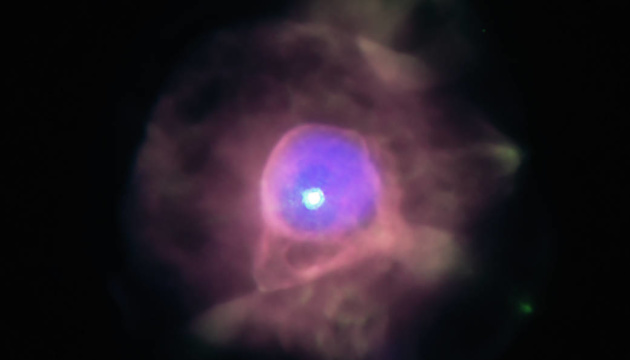 Hubble показал «космический аметист» умирающей звезды