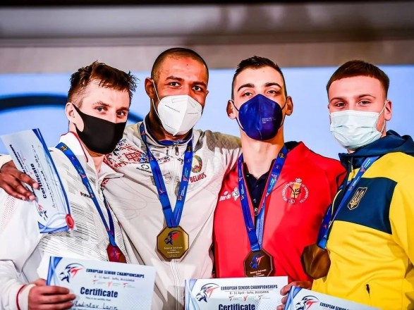 Украинский тхеквондист завоевал медаль чемпионата Европы в Болгарии