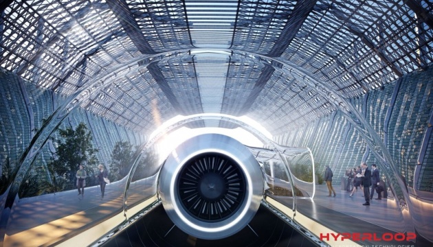 В капсуле Hyperloop впервые проехались пассажиры