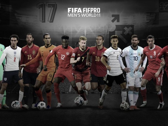 ФИФА объявила символическую сборную мира 2020