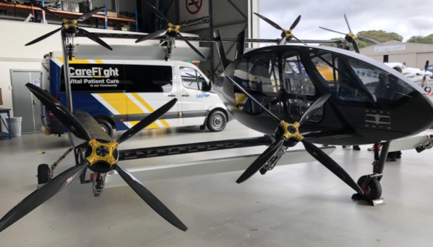 В Австралии представили летающую «скорую» с автопилотом