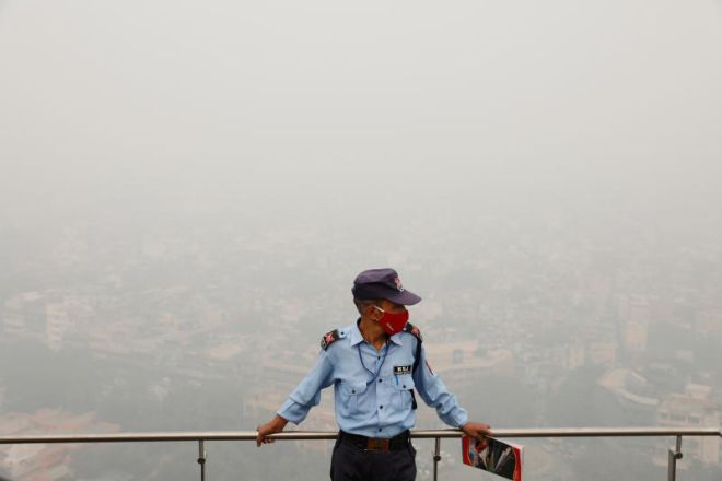 В столице Индии зафиксирован максимальный показатель загрязнения воздуха за год