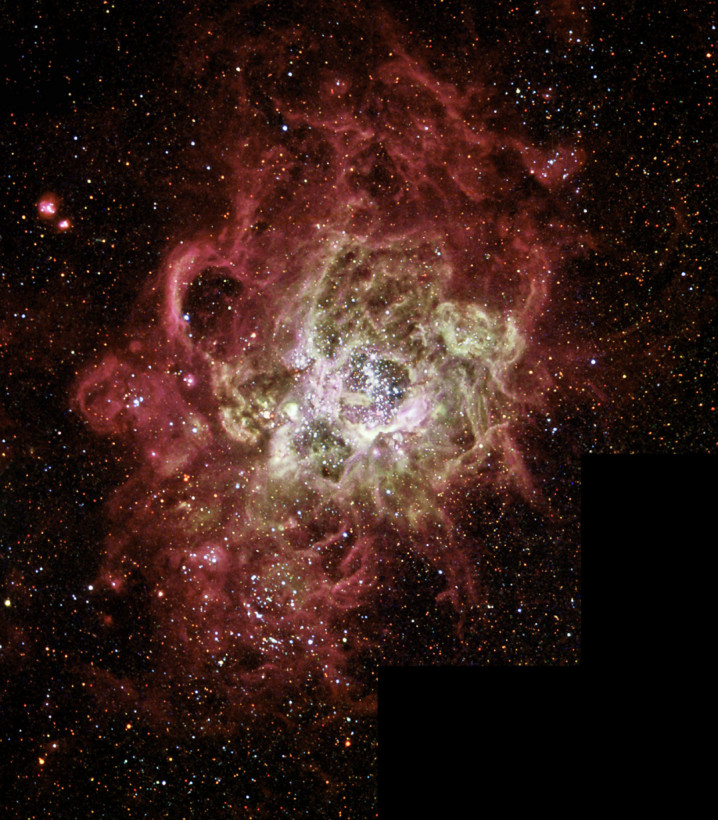 Hubble показал туманность с «новорожденными» звездами