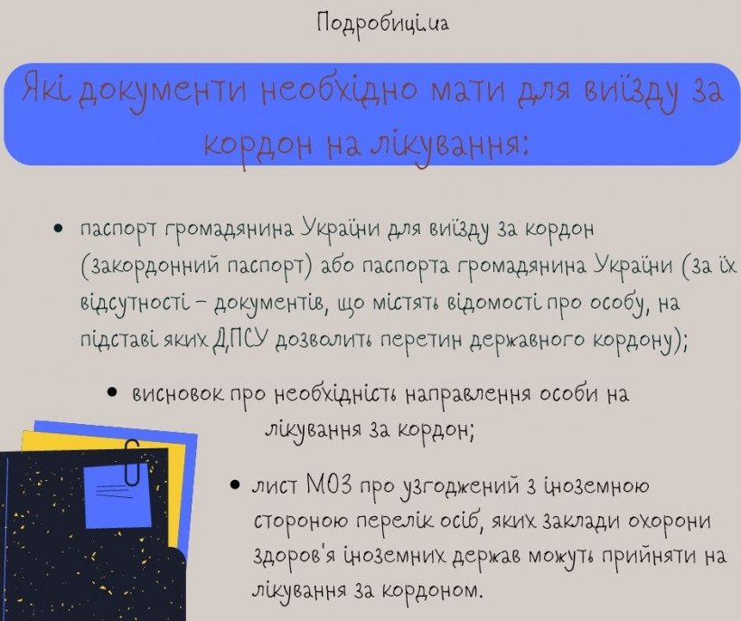 Як пораненим військовим виїхати на лікування за кордон: список документів 