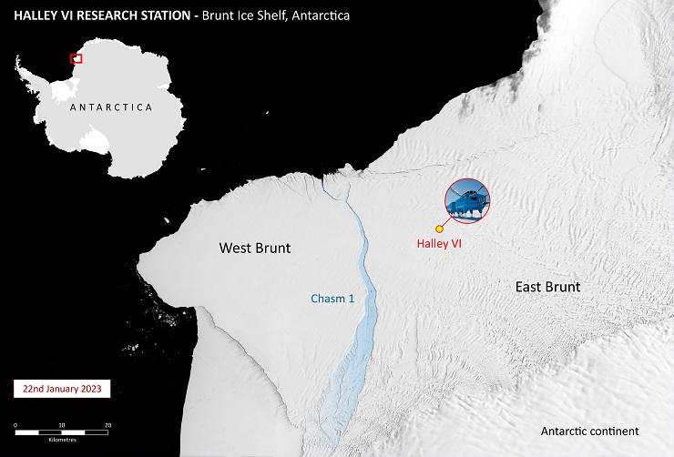 Від Антарктиди відколовся айсберг розміром з Лондон