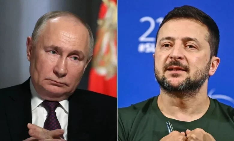 Путін і Зеленський