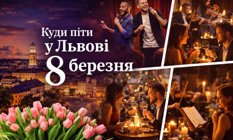 Куди піти у Львові 8 березня: афіша святкових подій, концерти, вистави та розваги