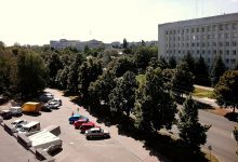 Проспект Перемоги в Чернігові, архівне фото