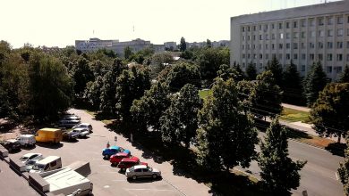 Проспект Перемоги в Чернігові, архівне фото