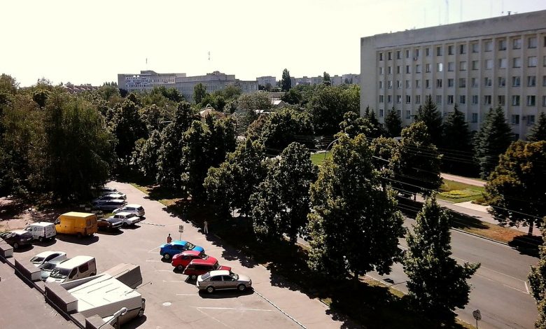 Проспект Перемоги в Чернігові, архівне фото