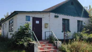 Відділення пошти в селі Стара Басань на Чернігівщині
