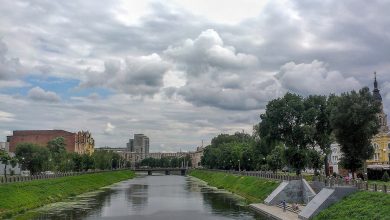 Холодногірський район Харкова, річка й міська забудова