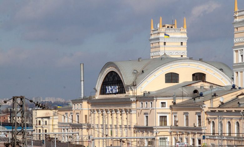 Будівля вокзалу Харків-Пасажирський, архівне фото