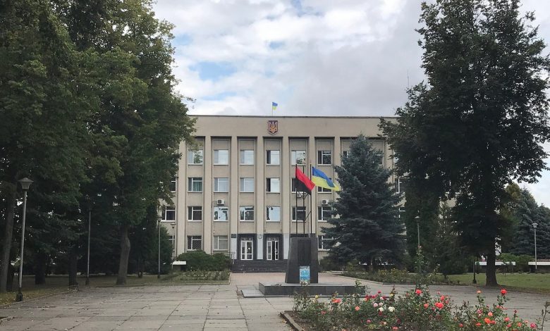 Будівля Конотопської міської ради, архівне фото