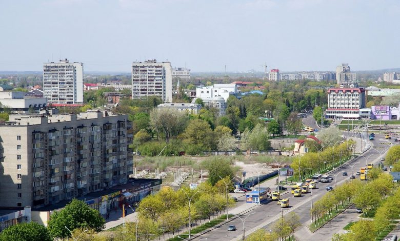 Суми, вид на місто, архівне фото