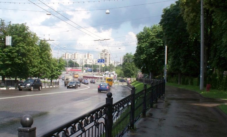 Вулиця в Сумах, архівне фото