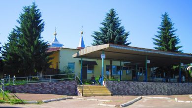 Автостанція у Великому Бурлуці
